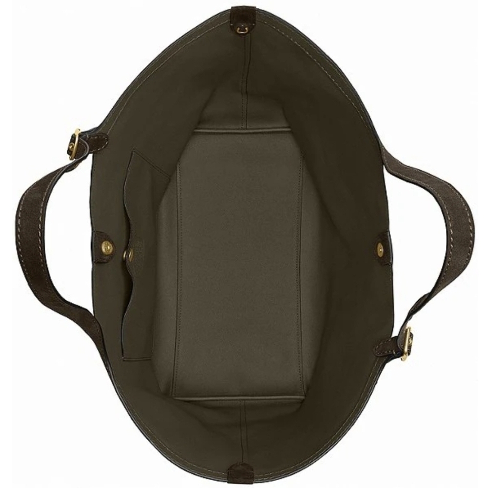 Coach Suede Gramercy Buckle Detail Oversized Slouchy Tote Bag - Picture 2 of 14